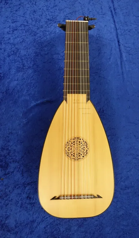 10 Course Baroque Lute after Laux Maler by Paul Egholm (Reconditioned)