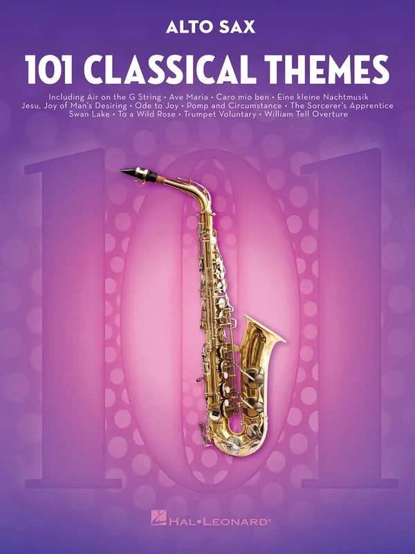 101 Classical Themes For Alto Sax (Softcover Book)