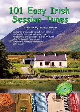 101 Easy Irish Session Tunes CD Dave Mallinson