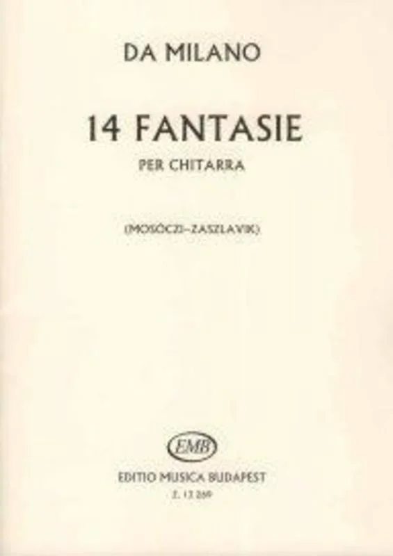 14 Fantasie Ed Mosoczi Guitar