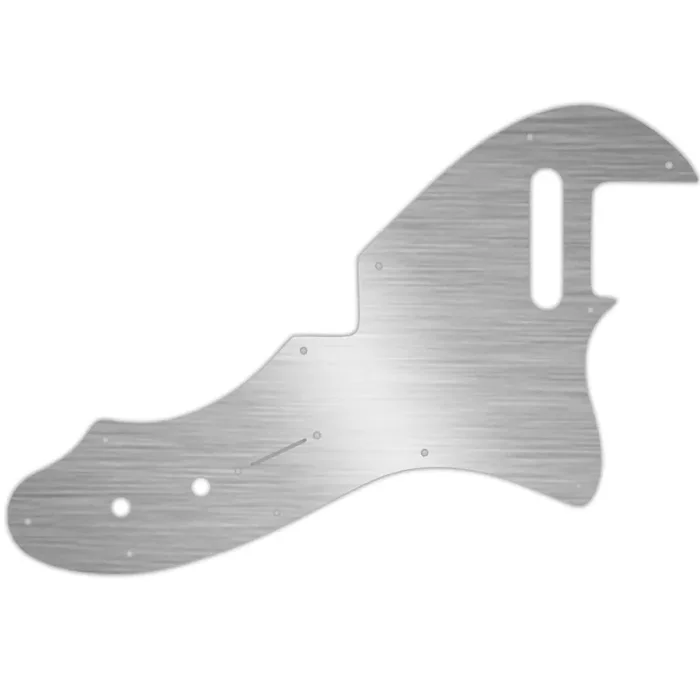 1969 Tele Thinline – Brushed Silver (Simulated)