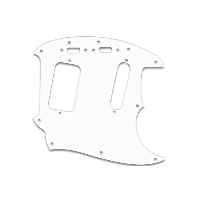 1990‘s Jagstang – Thin Shiny White .060″ / 1.52mm Thickness, No Bevelled Edge