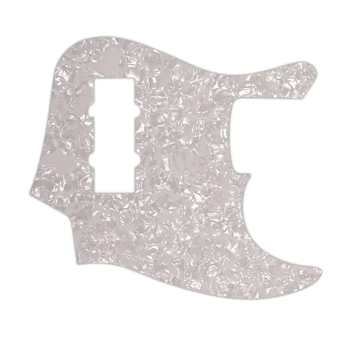 2014 Made In China 4 String Modern Player Jazz Bass Satin – White Pearl W/B/W Lamination