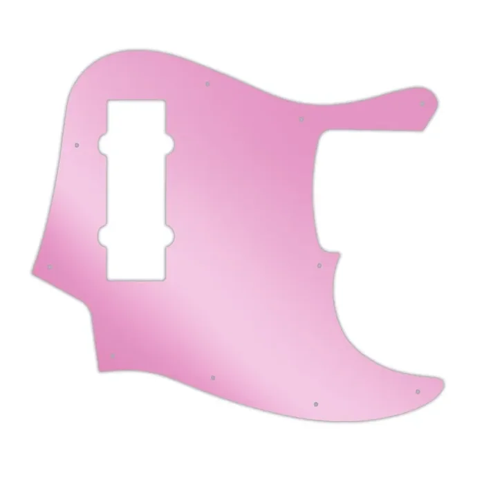 2014 Made In China 5 String Modern Player Jazz Bass V Satin – Pink Mirror