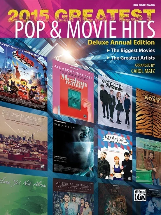 2015 Greatest Pop & Movie Hits Bn Piano