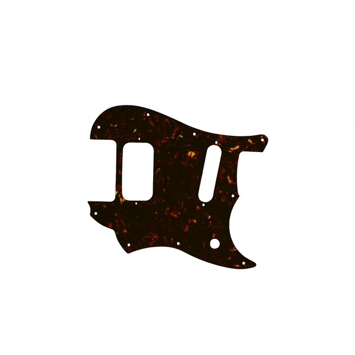 2016-2019 Made In Mexico Duo-Sonic Offset HS – Custom Designed For Kurt Cobain Mustang Modification – Dark Brown Celluloid Tortoiseshell W/B/W Lamination