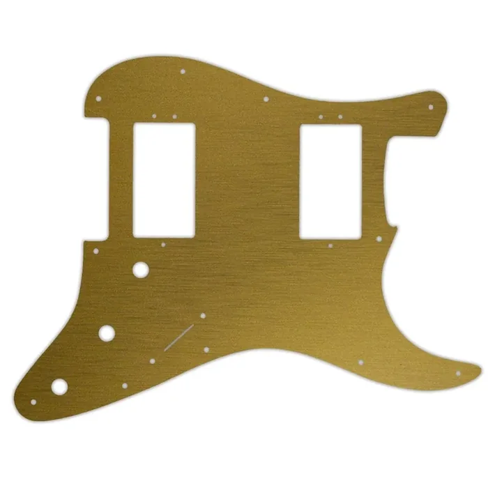 2016 American Professional Stratocaster HH With Covered Shawbuckers – Brushed Gold