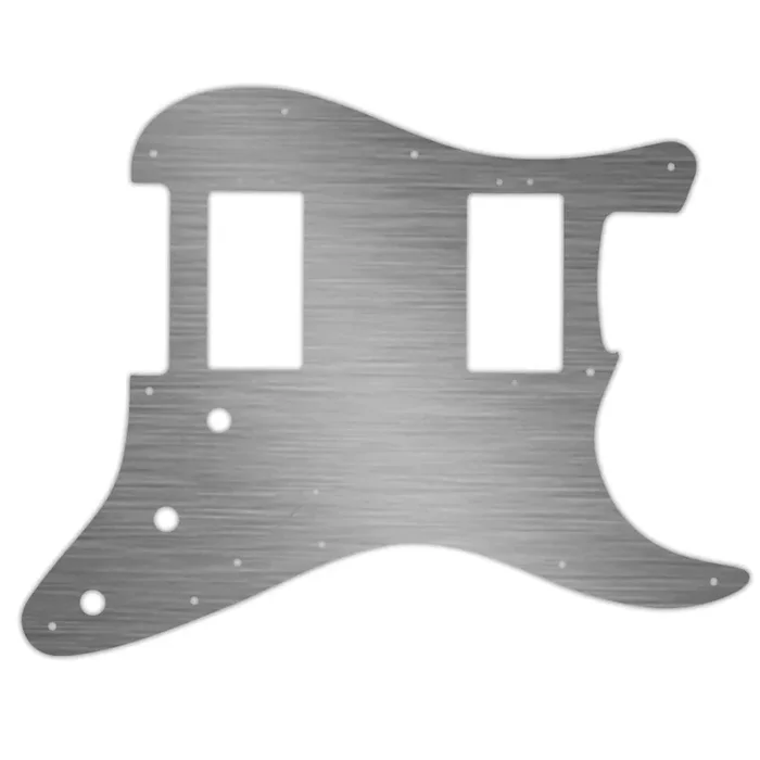 2016 American Professional Stratocaster HH With Covered Shawbuckers – Brushed Silver (Simulated)