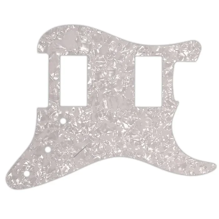 2016 American Professional Stratocaster HH With Covered Shawbuckers – White Pearl W/B/W Lamination