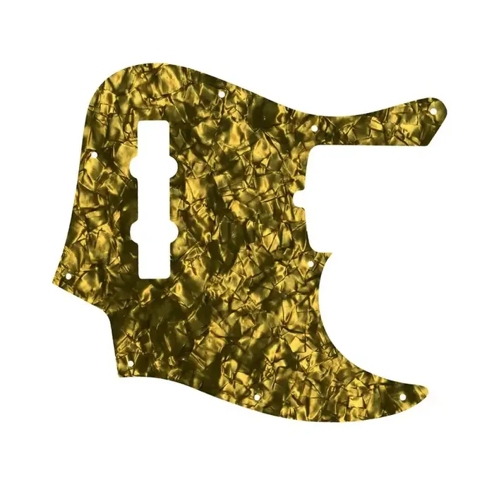 2019 4 String American Ultra Jazz Bass – Gold Pearl Black/White/Black Lamination