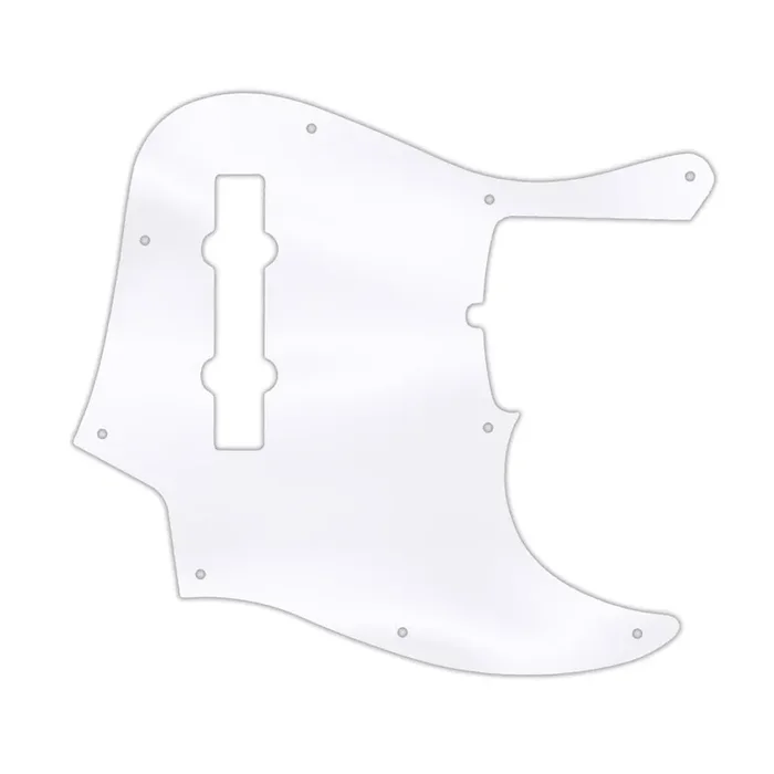 2019 5 String American Ultra Jazz Bass V – Clear Acrylic Thick