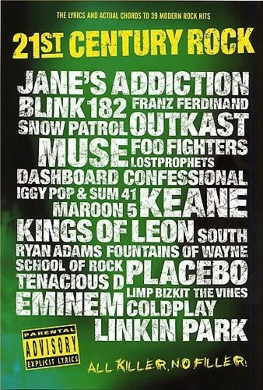 21st Century Rock Chord Songbook 5 (Softcover Book)