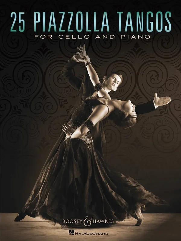 25 Piazzolla Tangos For Cello/Piano (Softcover Book)