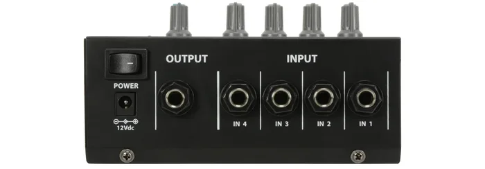 4 Channel Mini Microphone Mixer