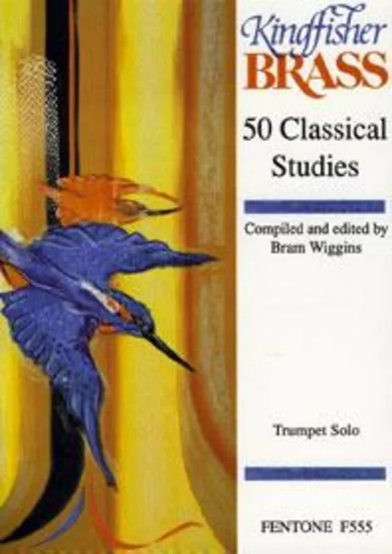 50 Classical Studies Trumpet Solo Ed Wiggins (Softcover Book)