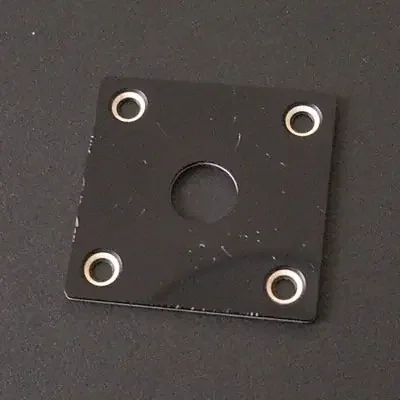 59 Les Paul Custom Jackplate Black 3 Ply Plain