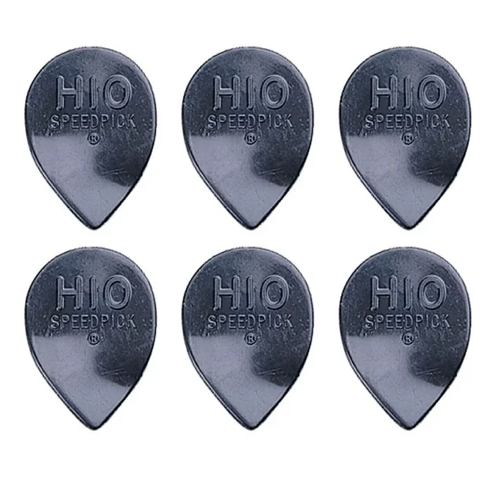 6 x Jim Dunlop H10 Speedpick Jazz Guitar Picks 0.91mm Heavy