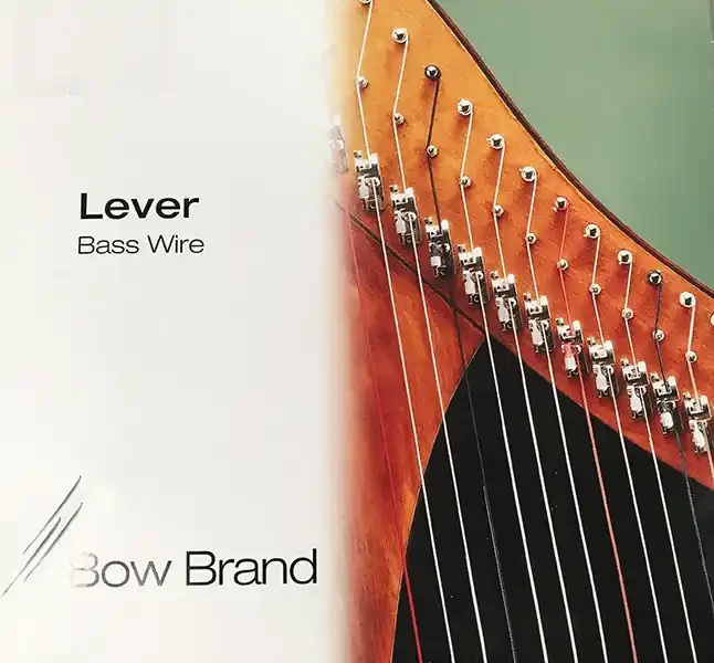 6th Octave B – Lever Harp Wire String by Bow Brand