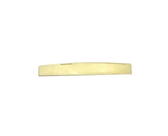 73.5mm Unbleached Bone Compensated Acoustic Guitar Bridge Saddle