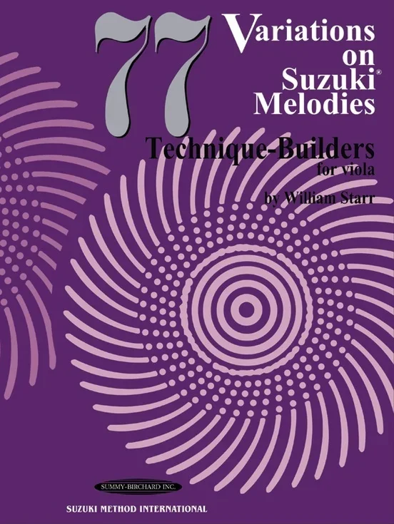 77 Variations On Suzuki Melodies Viola