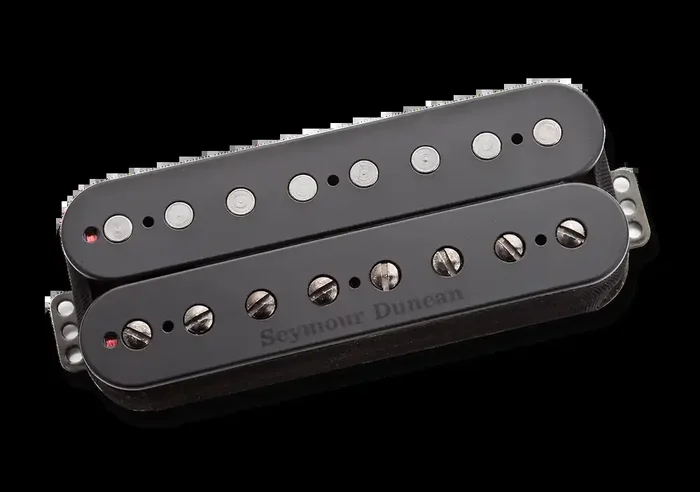 8 STRING DISTORTION BRIDGE PMT BLACK