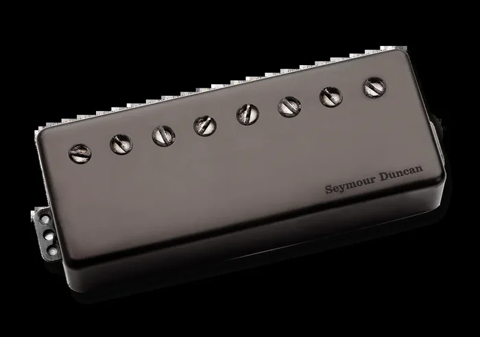 8 STRING DISTORTION NECK PMT BLK MET