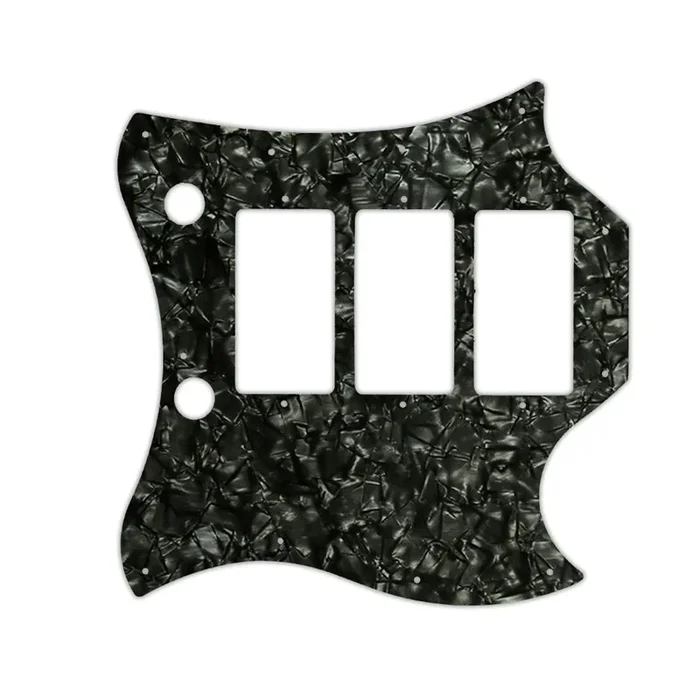 “Captain” Kirk Douglas Signature Roots SG – Black Pearl/White/Black 3 Ply