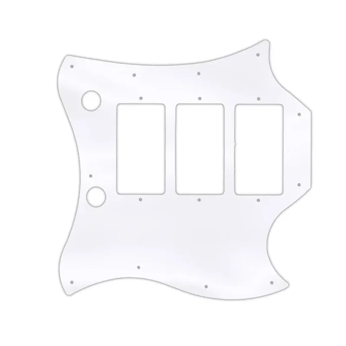 “Captain” Kirk Douglas Signature Roots SG – Clear Acrylic Thick