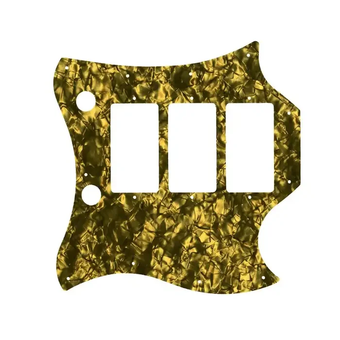 “Captain” Kirk Douglas Signature Roots SG – Gold Pearl White/Black/White Lamination