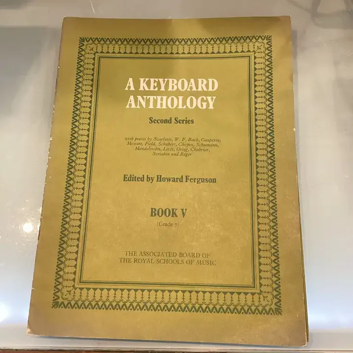 A Keyboard Anthology Second Series Book V – Grade 7 (1981 Edition)