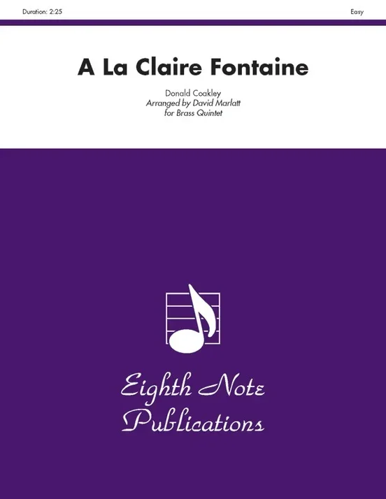 A La Claire Fontaine Brass Quintet