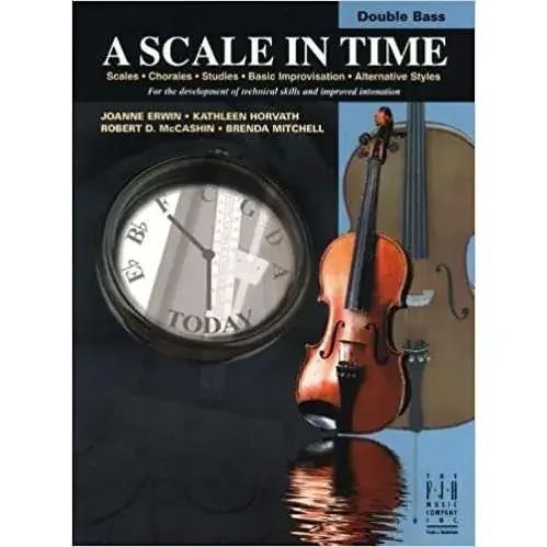 A Scale in Time (for Double Bass)