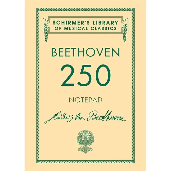 A6 Spiral Bound Notebook – Beethoven 250