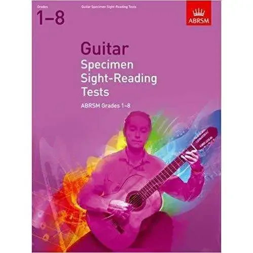 ABRSM – Guitar Specimen Sight-Reading Tests (Grade 1 – 8)