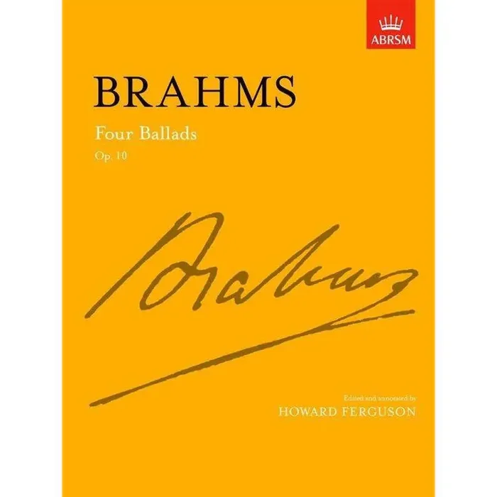 ABRSM Brahms Four Ballads (Op. 10)