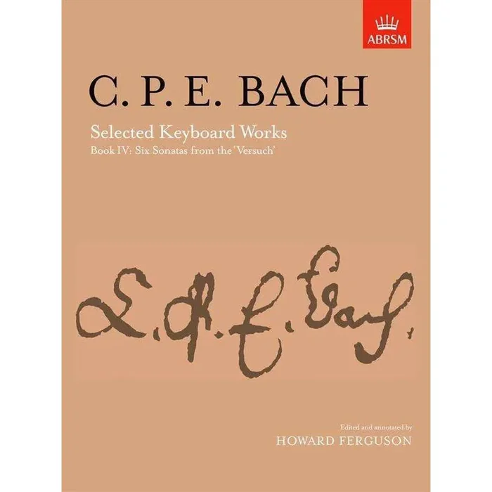 ABRSM C.P.E. Bach Selected Keyboard Works