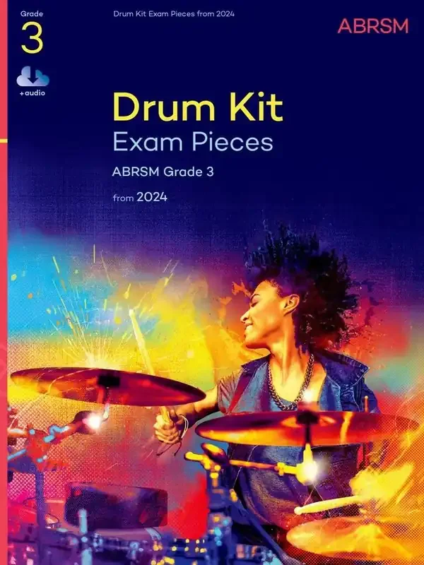 ABRSM DRUM KIT EXAM PIECES, GRADE 3, FROM 2024