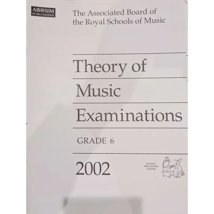 ABRSM Music Theory Past Exams 2002