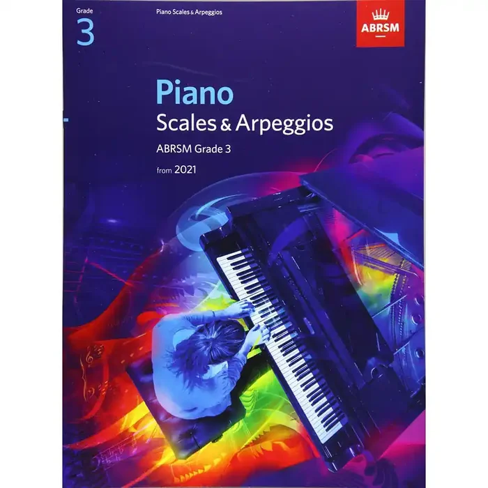 ABRSM Piano Scales & Arpeggios from 2021 Grade 3