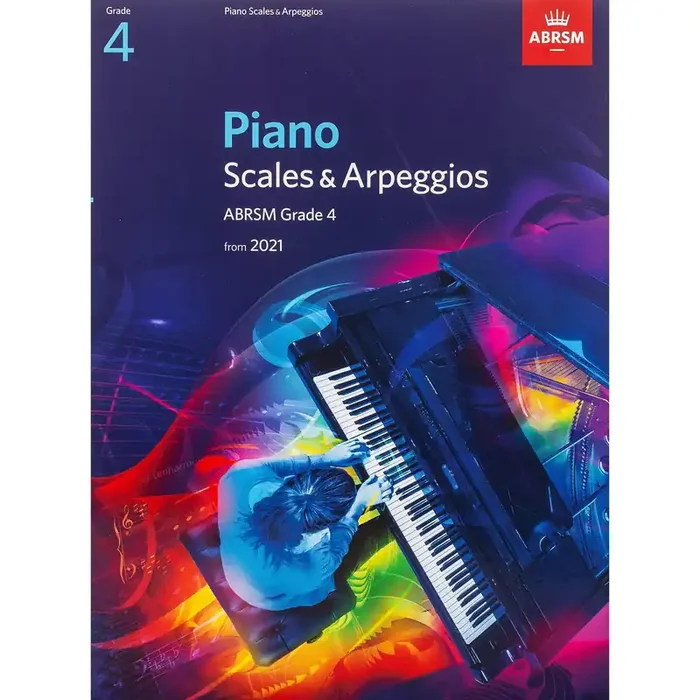 ABRSM Piano Scales & Arpeggios from 2021 Grade 4