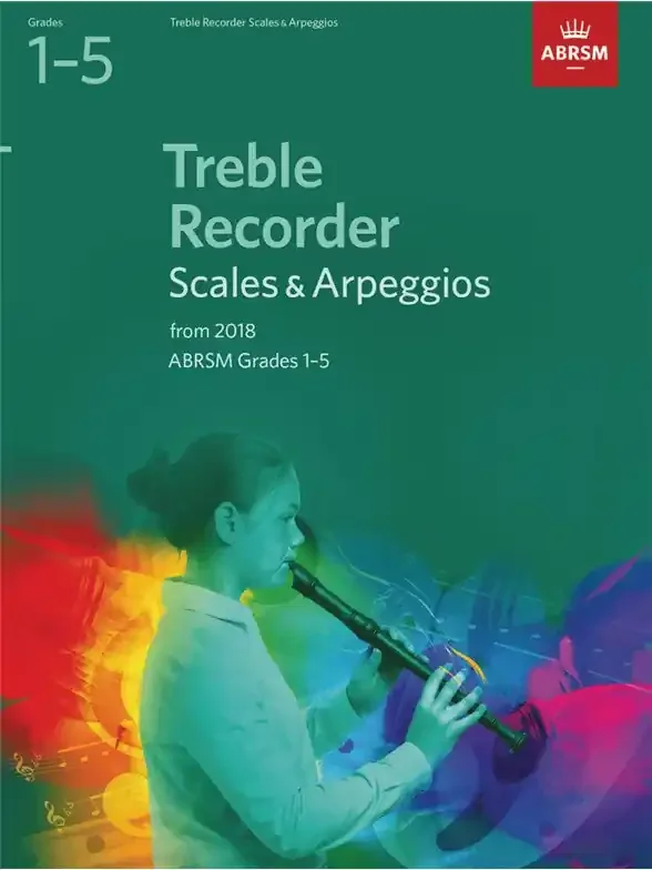 ABRSM Treble Recorder Scales and Arpeggios Grades 1- 5