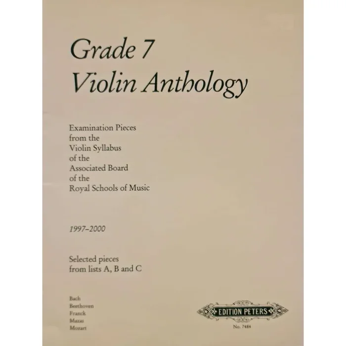 ABRSM Violin Anthology – Peters Edition (1997 – 2000)