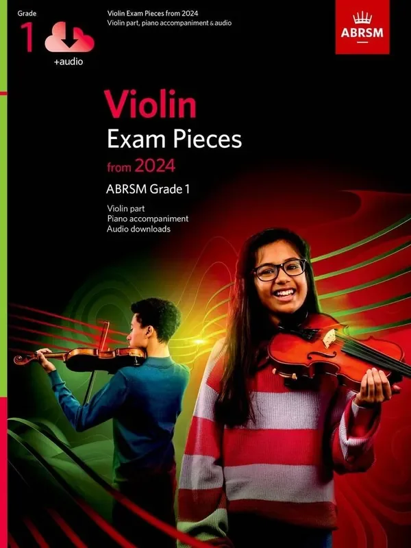 ABRSM Violin Exam From 2024 – Grade 1 (Audio Pack)
