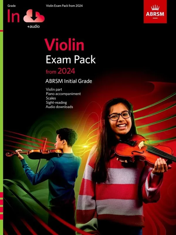 ABRSM Violin Exam Pieces From 2024 – Violin Part, Piano Accompaniment and Audio Downloads NEW!