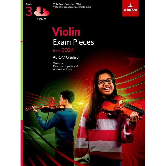 ABRSM Violin Exam Pieces from 2024, ABRSM Grade 3, Violin Part, Piano Accompaniment & Audio