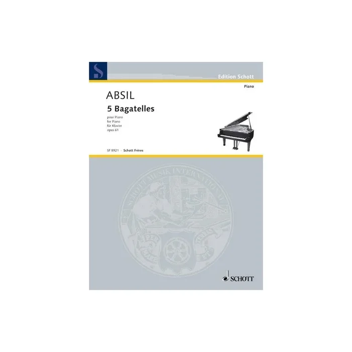 Absil, Jean – 5 Bagatelles op. 61