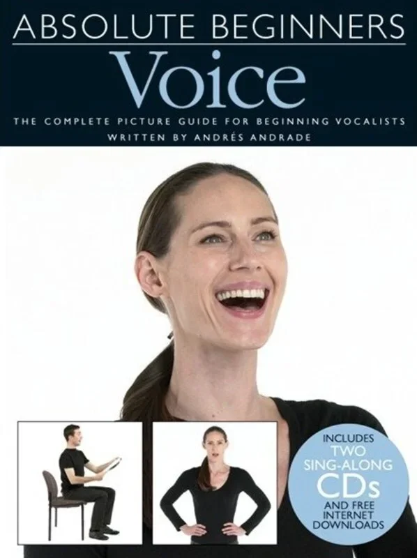 Absolute Beginners Voice Softcover Book/CD