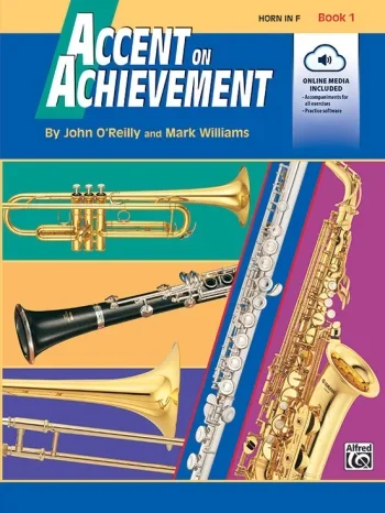 Accent On Achievement Book 1: French Horn: Book & Audio