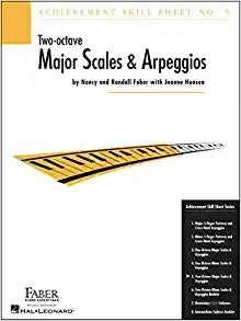 Achievement Skill Sheet No. 5: Two-octave Major Scales & Arpeggios