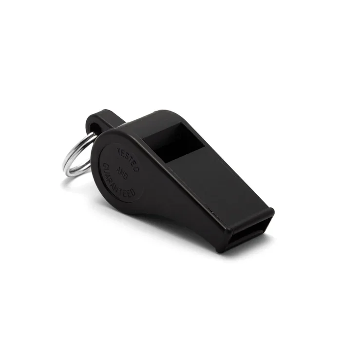 Acme small thunderer whistle – Black plastic
